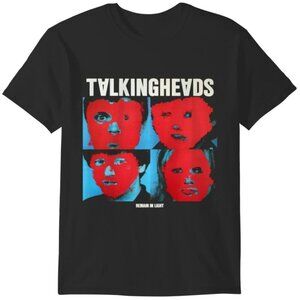 Talking Heads Remain In Light T Shirt Punk Rock Album Graphic Fan Gift Retro